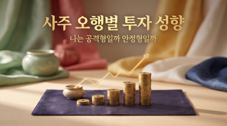 사주 오행별 투자 성향 — 나는 공격형일까 안정형일까